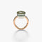 Bague 54 Pomellato Nudo Maxi - Bague en or rose et blanc avec prasiolite 58 Facettes 535v26_M