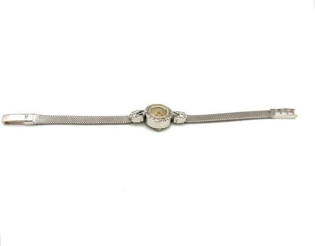 Montre Jaeger-LeCoultre x Gay Frères - Montre Art déco platine et diamants 58 Facettes JEAGER MON DV