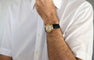 Montre Breitling - Montre réf. 4002 plaqué or et acier 58 Facettes BG-100