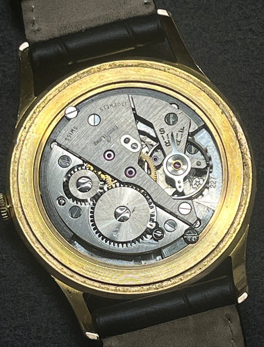 Montre Breitling - Montre réf. 4002 plaqué or et acier 58 Facettes BG-100