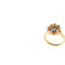 Bague 54 Bague en or jaune 18 carats, saphir bleu et diamants 58 Facettes UN-1694