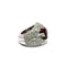 Bague 53 Bague en or blanc 750, pierre rouge et diamants 58 Facettes 50540