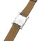 Montre Hermès Heure H - Montre en acier sur cuir 58 Facettes 35885
