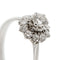Bague Bague fleur - Bague en or blanc 18 carats et diamants 58 Facettes 32265