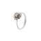 Bague Bague fleur - Bague en or blanc 18 carats et diamants 58 Facettes 32265