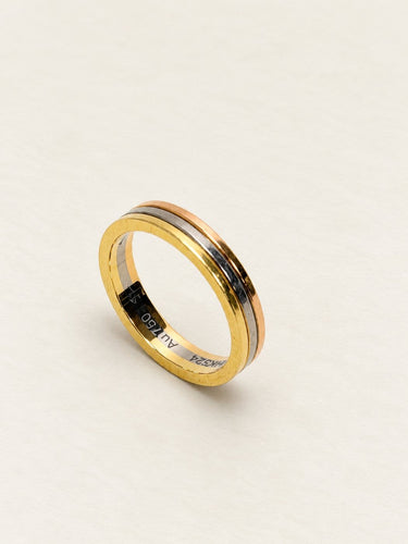 Bague 50 Cartier Vendôme - Bague trois ors 750, taille 50 58 Facettes WC-2026-4002