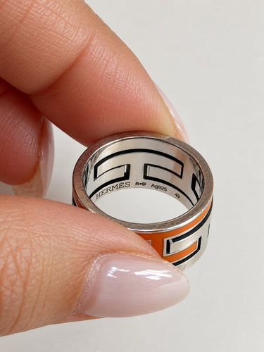 Bague 49 Hermès - Bague Move en argent 925 58 Facettes WC-2026-3994