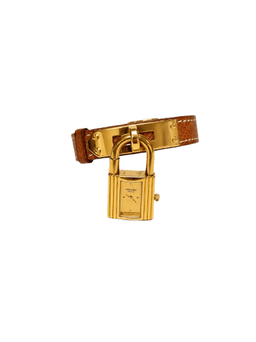 Montre Hermès Kelly - Montre en plaqué or 58 Facettes WC-2026-3384