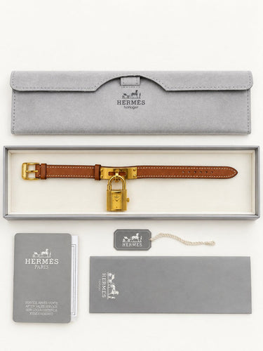 Montre Hermès Kelly - Montre en plaqué or 58 Facettes WC-2026-3384