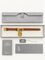 Montre Hermès Kelly - Montre en plaqué or 58 Facettes WC-2026-3384