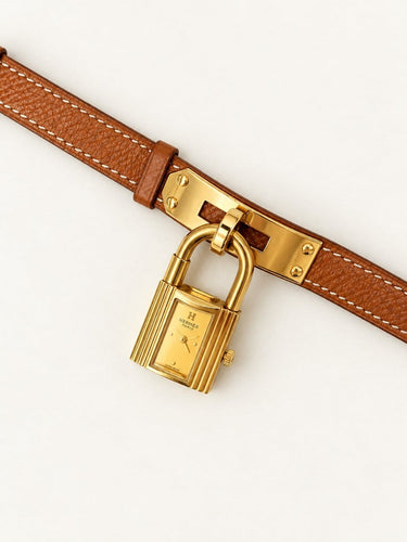 Montre Hermès Kelly - Montre en plaqué or 58 Facettes WC-2026-3384