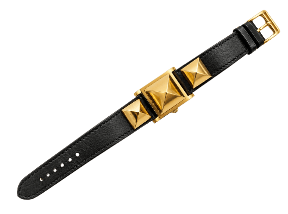 Hermès Médor - Montre en plaqué or