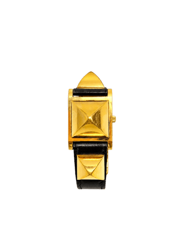 Hermès Médor - Montre en plaqué or