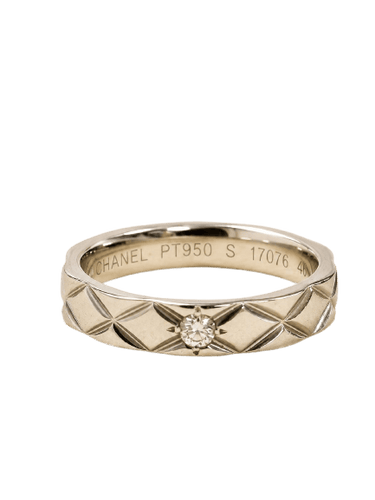 CHANEL Coco Crush - Bague en platine 950
