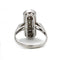 Bague 57 Bague Art déco en or blanc 18K et diamants 58 Facettes SA013