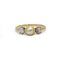 Bague 51 Bague ancienne en or jaune 18K, perle fine et diamants 58 Facettes SA082