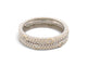 Bague 49 Mauboussin - Bague Le Premier Jour 2 rangs diamants or blanc 18k 58 Facettes 277231