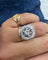 Bague 52 Art déco - Bague en or blanc 18 carats et diamants 58 Facettes 2490