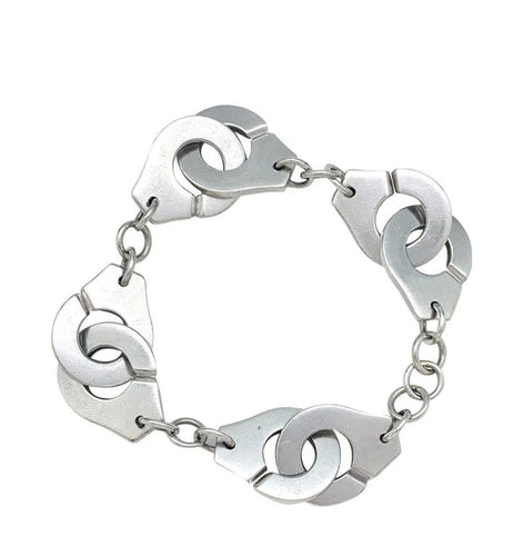 Bracelet Dinh Van - Bracelet Menottes R20 en argent 925 58 Facettes BRAC DINH VAN
