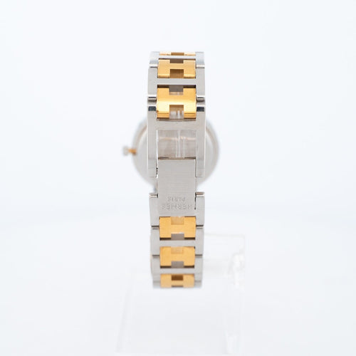 Montre Hermès Clipper - Montre SM bicolore à cadran ivoire 58 Facettes 543