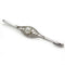 Barrette en or 18K, platine, perle fine et diamants 58 Facettes SA071