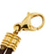 Bracelet Bulgari Astrale - Bracelet en or jaune 18 ct à cordon noir 58 Facettes 33254