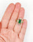 Bague 50.5 Bague marquise en or 18k, platine, pâte de verre et diamants 58 Facettes A07888