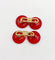 Boutons de manchette Boutons de manchette en or 18k et cornalines, circa 1920 58 Facettes A07889