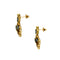 Boucles d'oreilles Boucles d’oreilles pendantes - Diamants et saphirs en or jaune 18 ct 58 Facettes 37417