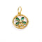 Pendentif ancien trèfle 4 feuilles or rose_verso.jpg