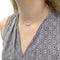 Collier Messika Move Classique pavé - Collier en or blanc et diamants 58 Facettes 36042