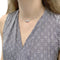 Collier Messika Move Classique pavé - Collier en or blanc et diamants 58 Facettes 36042