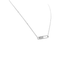 Collier Messika Move Classique pavé - Collier en or blanc et diamants 58 Facettes 36042