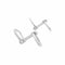 Boutons de manchette Hermès Étrier - Boutons de manchette en argent 58 Facettes 36054