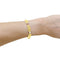 Bracelet Début XXe - Bracelet en or jaune, platine, rubis et diamants 58 Facettes 36051