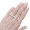 Bague 52 Alliance en or blanc 750 et diamants 2,5 ct 58 Facettes 36045