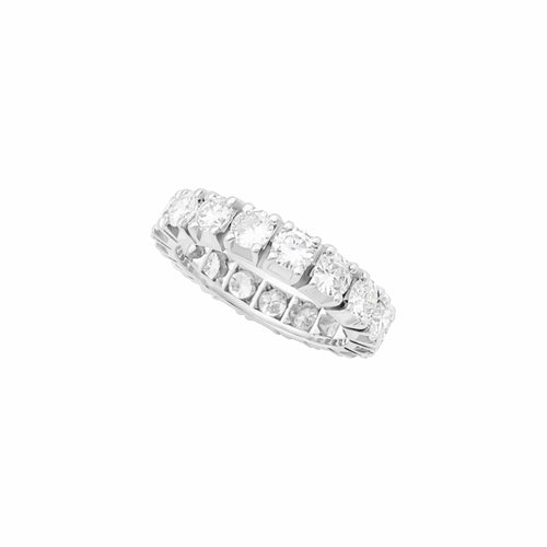 Bague 52 Alliance en or blanc 750 et diamants 2,5 ct 58 Facettes 36045