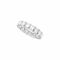 Bague 52 Alliance en or blanc 750 et diamants 2,5 ct 58 Facettes 36045