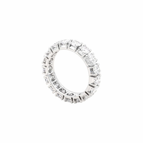 Bague 52 Alliance en or blanc 750 et diamants 2,5 ct 58 Facettes 36045