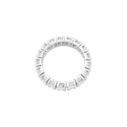 Bague 52 Alliance en or blanc 750 et diamants 2,5 ct 58 Facettes 36045