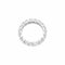 Bague 52 Alliance en or blanc 750 et diamants 2,5 ct 58 Facettes 36045