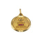 Pendentif Augis - Médaille en or 18k, diamants et pierres rouges 58 Facettes SA096