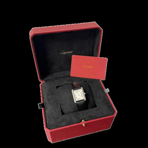 Montre Cartier Tank Solo - Montre en acier 58 Facettes MT47647