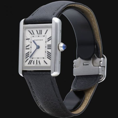 Montre Cartier Tank Solo - Montre en acier 58 Facettes MT47647