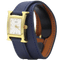 Montre Hermès Heure H - Montre plaquée or 58 Facettes MT47111