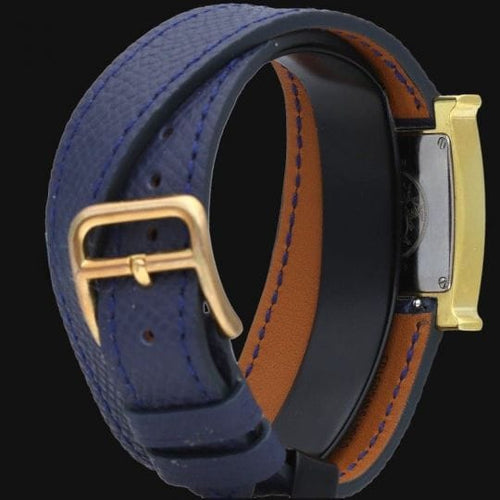 Montre Hermès Heure H - Montre plaquée or 58 Facettes MT47111
