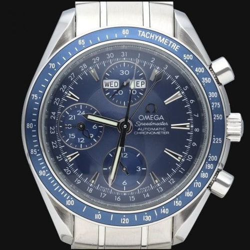 Montre Omega Speedmaster - Montre Day-Date chronographe 40 mm 58 Facettes MT47894