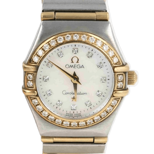 Montre Omega Constellation - Montre Mini quartz 22,5 mm 58 Facettes MT48107