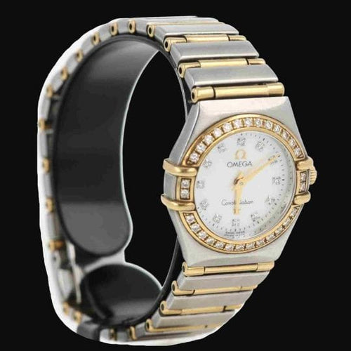 Montre Omega Constellation - Montre Mini quartz 22,5 mm 58 Facettes MT48107