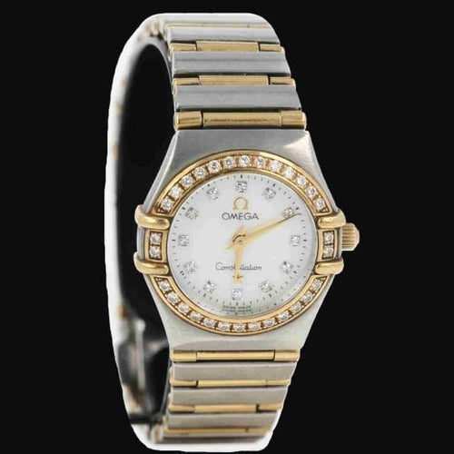 Montre Omega Constellation - Montre Mini quartz 22,5 mm 58 Facettes MT48107